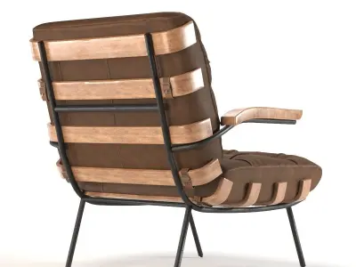 Bastiaan armchair Free 3D model