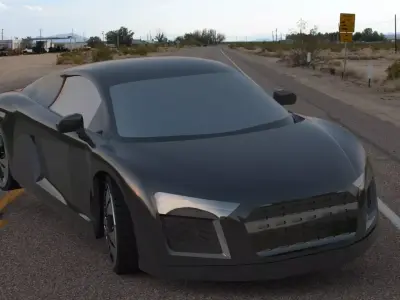 car modeling 3D model