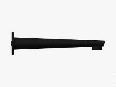 Wall Spout - Luxury - Argile Low-poly 3D model
