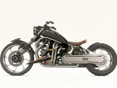 Harlay bike 3D model