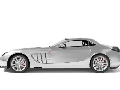 Mercedes-Benz SLR McLaren 722 Edition 3D model