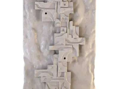 3D Wall Sculptures 3D model