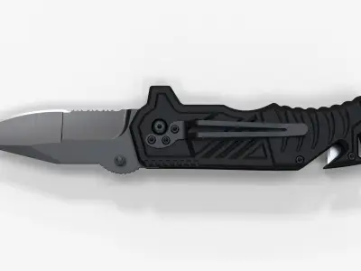 Folding Knife 3D model