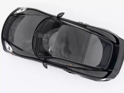 Porsche GT4 Low-poly 3D model