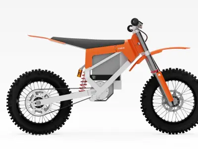 Cake Bike Bukk 3D model