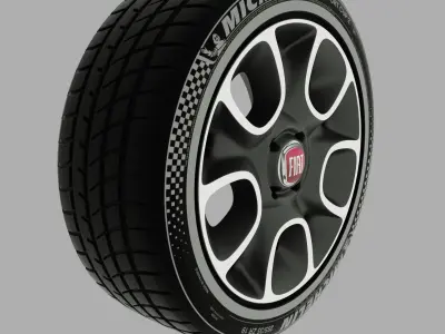 Rim Fiat new look 3D model