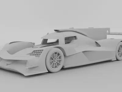 LMDh Acura - ARX-06 3D model