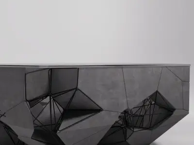 voronoi table 02 3D model