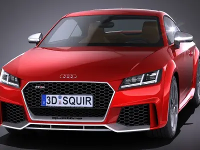 Audi TT RS 2017 3D model