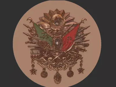 Ottoman Symbol 3D model