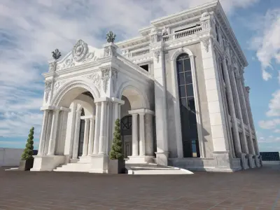 Villa Classic Design 3D model