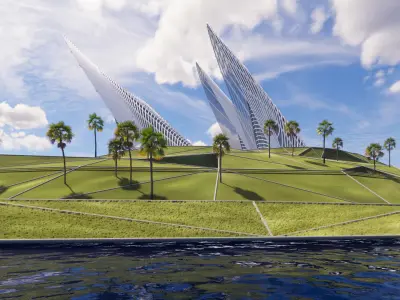 Zayed National Museum 3D model