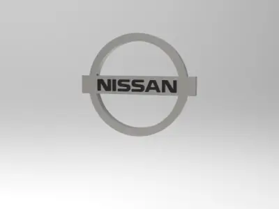 Nissan logo 3D print model