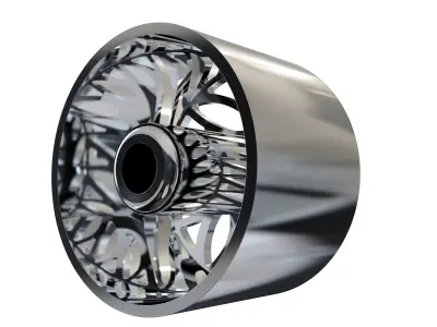 JTX FRONT SAVANT DUALLY WHEEL 3D MODEL 3D print model