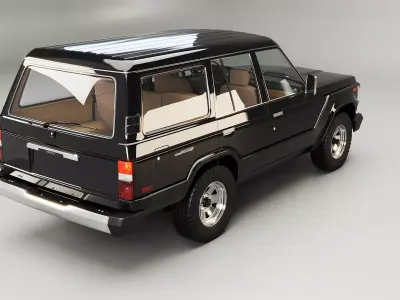 Toyota Land Cruiser J60 1980-1990 Facelift 3D model