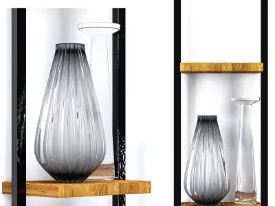 shelf decorativ Free 3D model