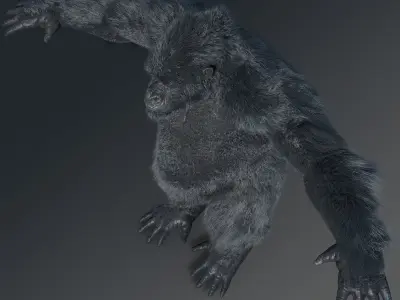Gorilla 3D model