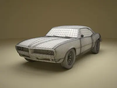 Car Base Mesh 3D model
