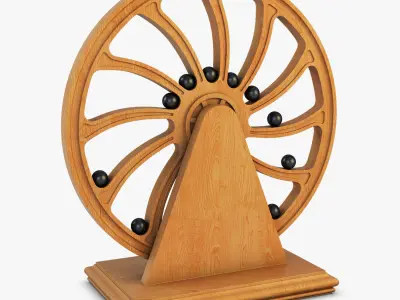 Perpetual motion machine 3D model