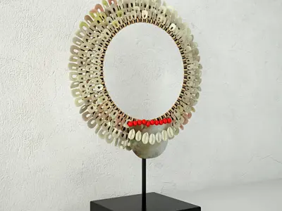 Decorative Tribal Necklace by ZARA HOME 3D model