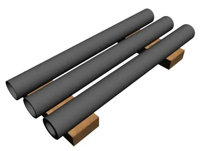 2in Pipe 3D model