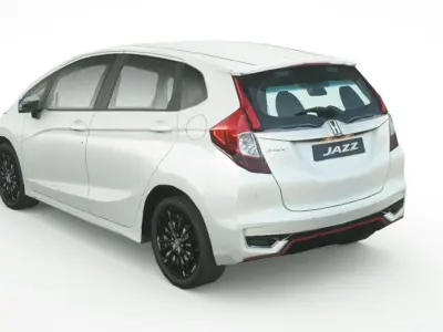 Honda Jazz 2018 Low-poly 3D model