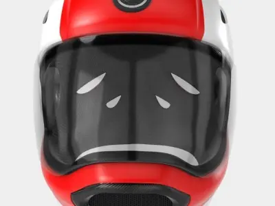 Bicycle Helmet Free low-poly 3D model