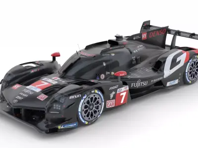 Toyota GR010 Hybrid 2024 3D model