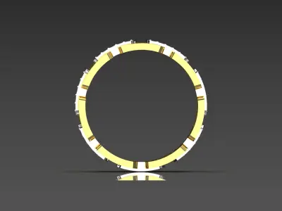 Luxury man Rolex design diamond ring model ror0034 Texture