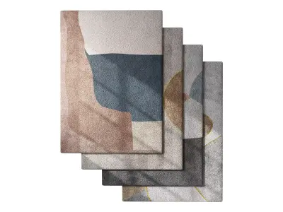 Carpet set 58 3D model