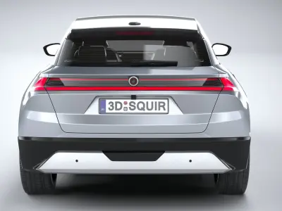 Generic Crossover v1 2023 LowPoly 3D model