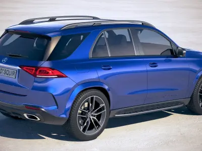 Mercedes GLE AMG 2020 3D model