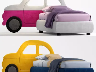 Bside Car bed 3D model