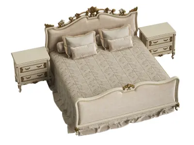 Angelo Cappellini Wagner Bed 3D model