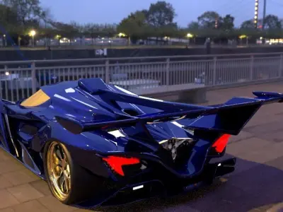 Apollo Intensa Emozione Low-poly 3D model