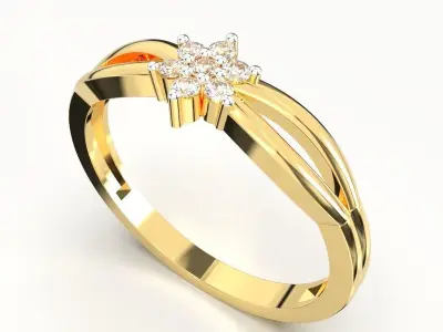 DIAMOND RING 3D print model