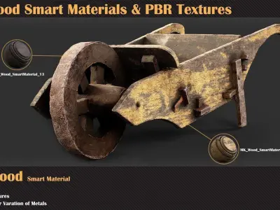 30 Wood Smart Materials - VOL08   Texture