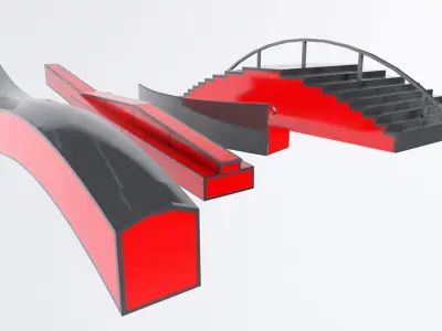 Skateboard Collection 3D Model Pack