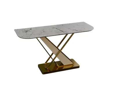 legance in Form Decorative Accent Table Low-poly 3D model