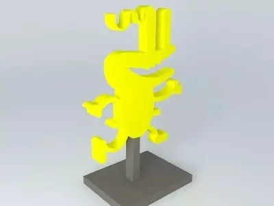 Funny sculpture funny sculpture Free 3D model