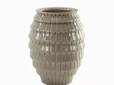 Porcelain Vase Pack 3D Model Collection