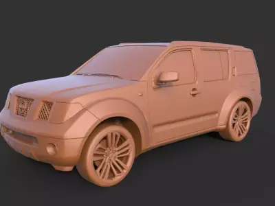 Nissan Pathfinder 3D print model
