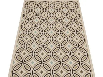 Rug Set 2166 3D model