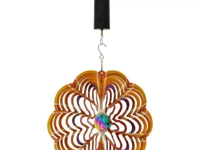 Shee Dust Whirligig Wind Spinner 3D model