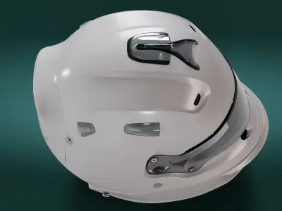 Racing Helmet Free 3D model