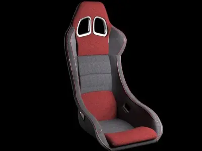 Racer Seat 3D model