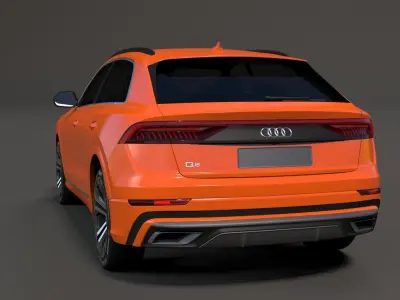 Audi Q8 2019 3D model