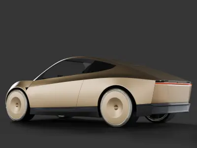 Tesla Robotaxi - Cybercab 3D model