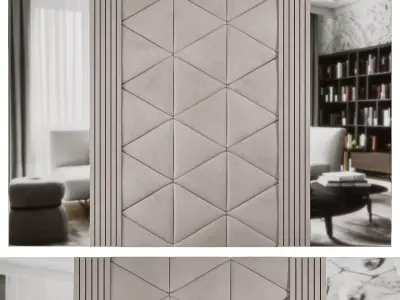Wall decor 3D model 15