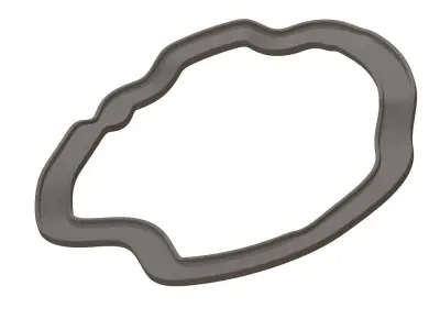 Sports Games Race Track 3D print model